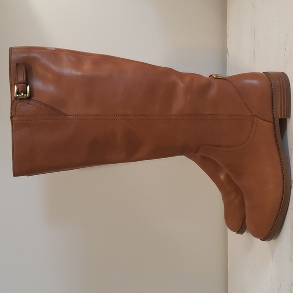 Coach Mirriam Womens Leather Winter Boots Size 7.5 - Picture 6 of 10